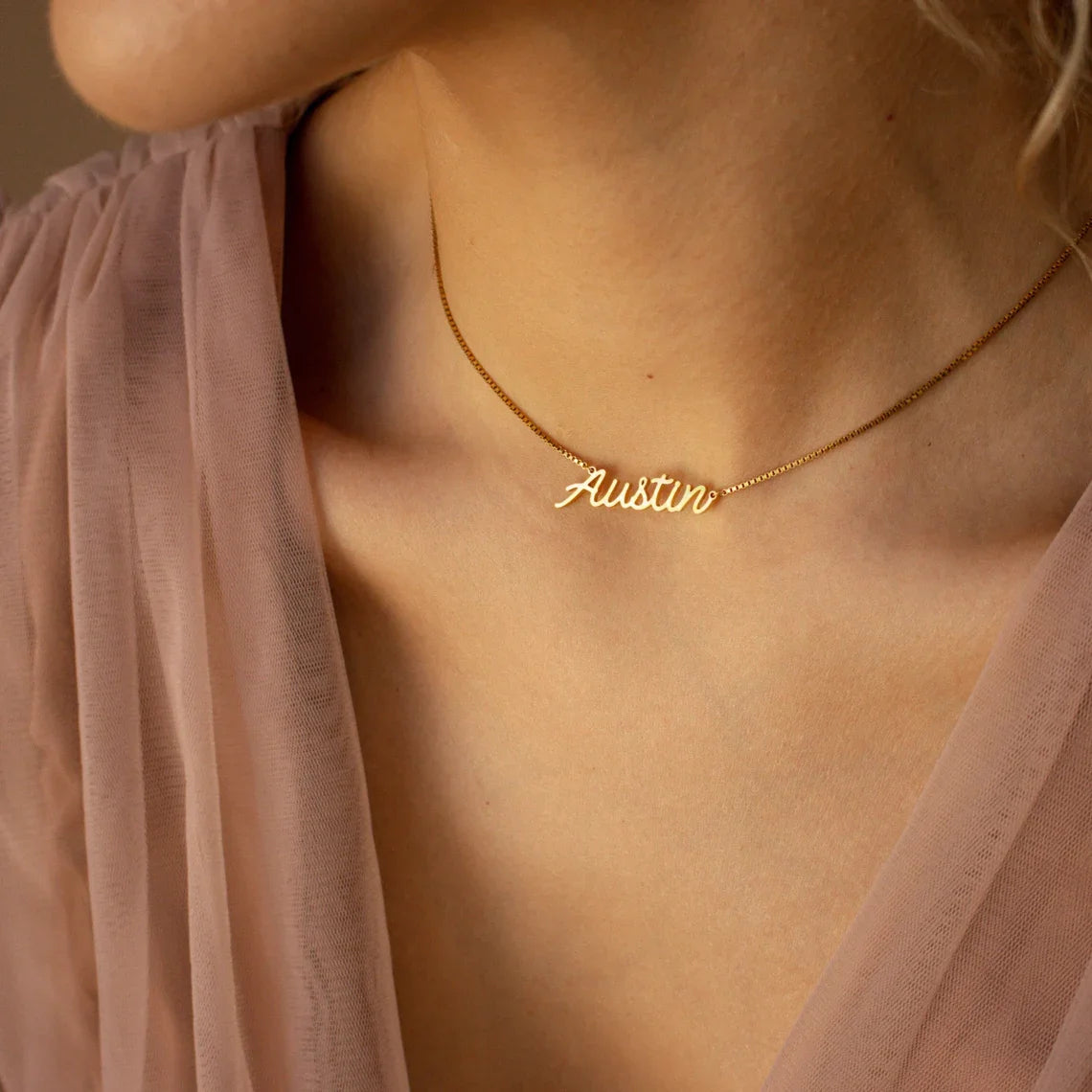 Custom Name Necklace For Women