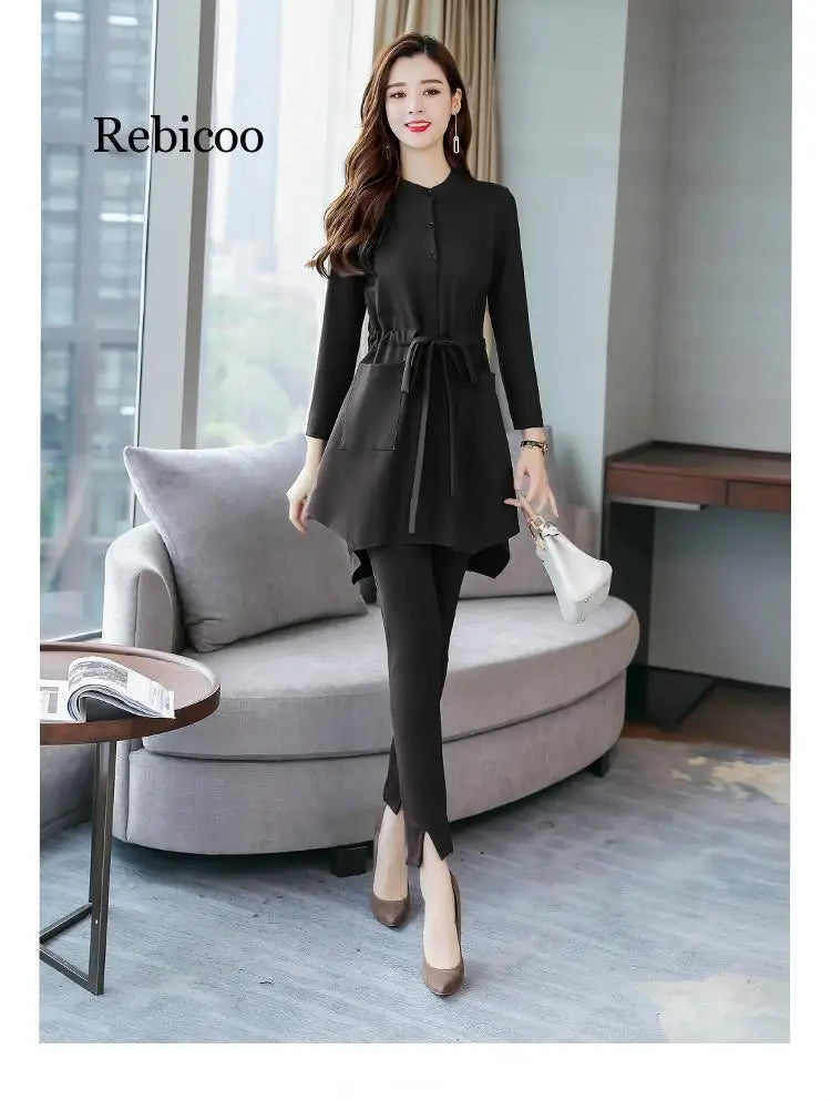 Womens Two Piece Sets Korean