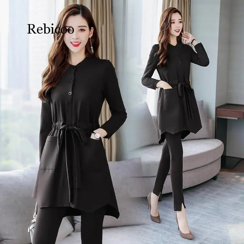 Womens Two Piece Sets Korean