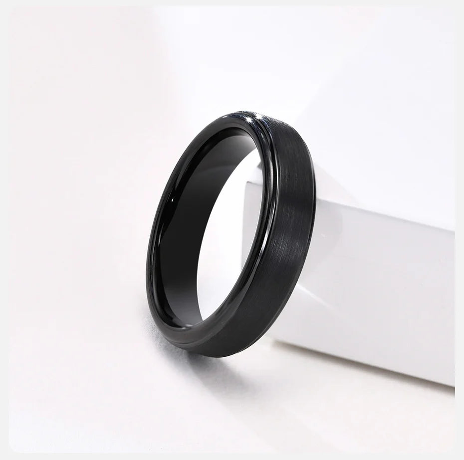 Vnox 5mm Tungsten Band for Men, Women