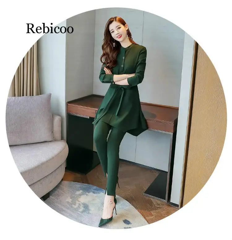 Womens Two Piece Sets Korean