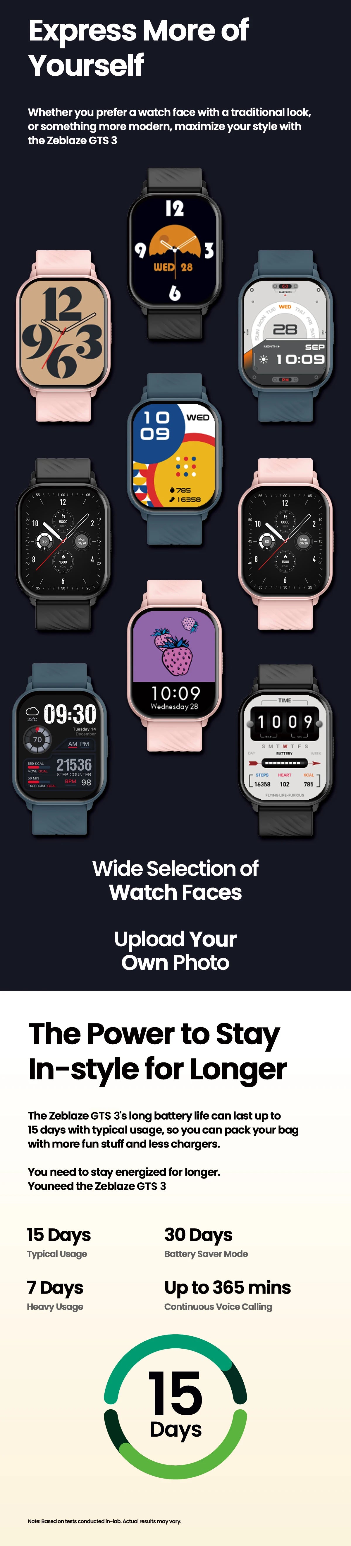 New Zeblaze GTS 3 Voice Calling Smart Watch