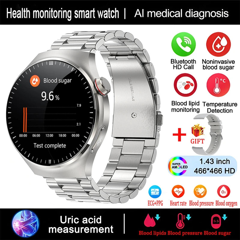 Medical Grade Smart Watch Men Women