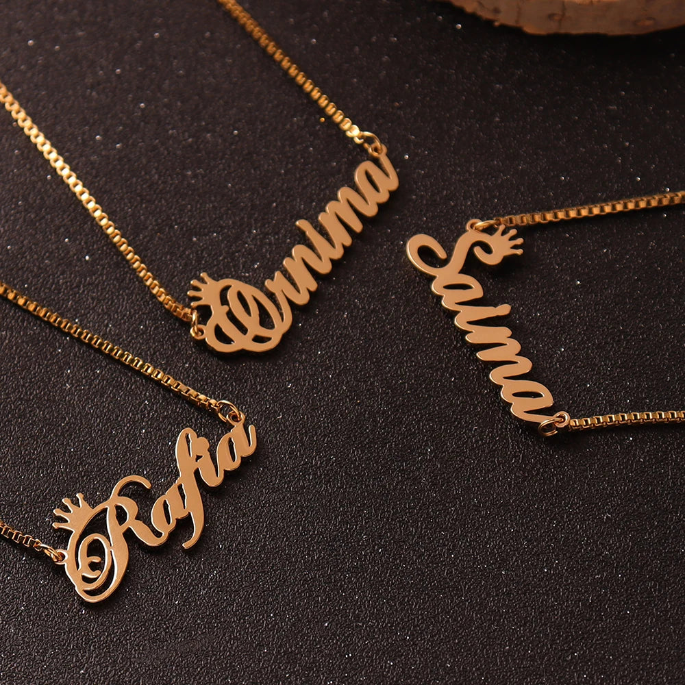 Custom Name Necklace For Women