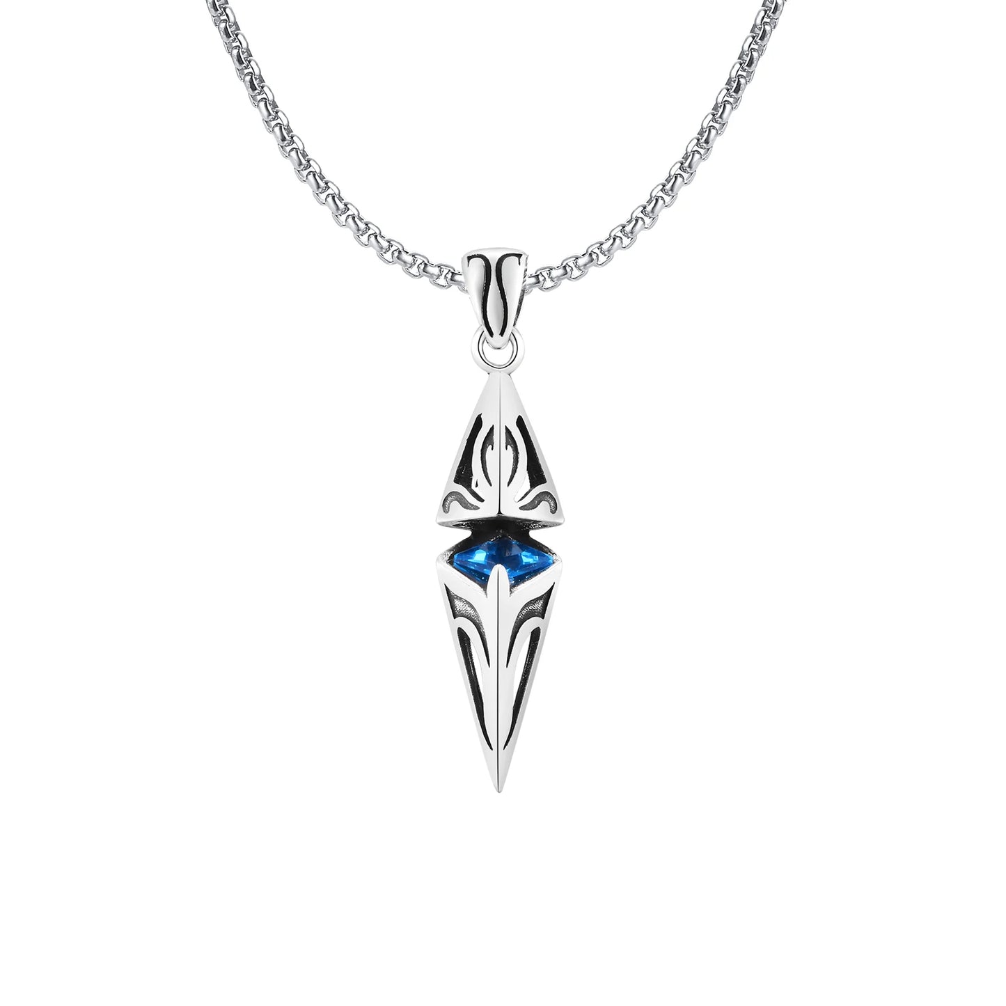 Stylish Blue Stone Necklaces for Men