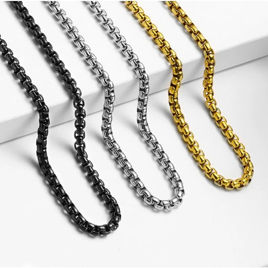 HNSP 316L Stainless Steel Thick Chain Necklace