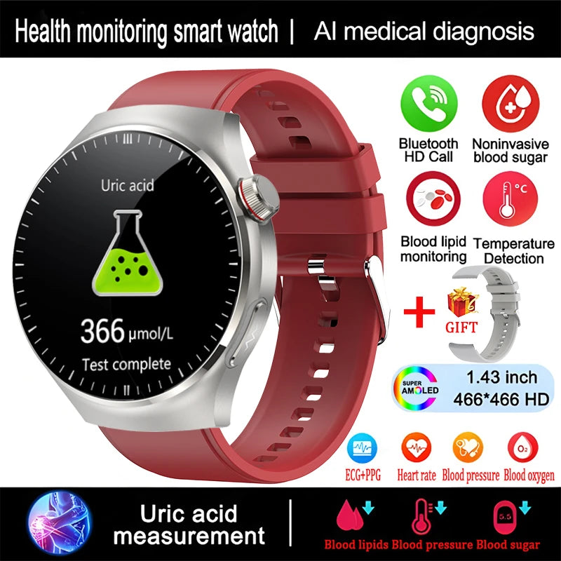 Medical Grade Smart Watch Men Women