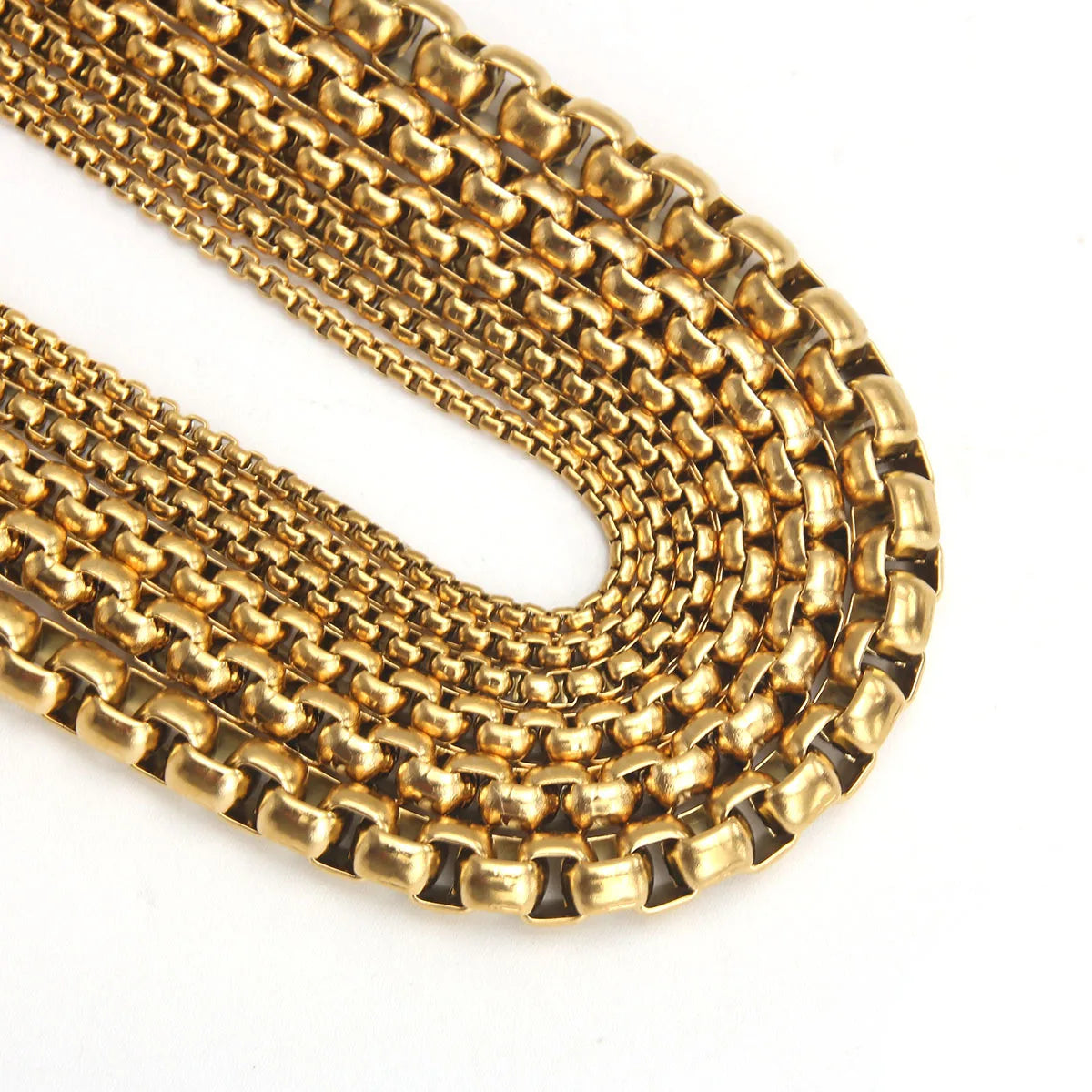 HNSP 316L Stainless Steel Thick Chain Necklace