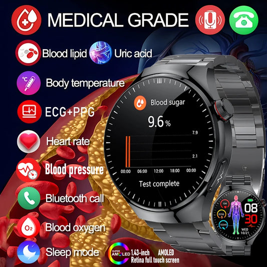 Medical Grade Smart Watch Men Women