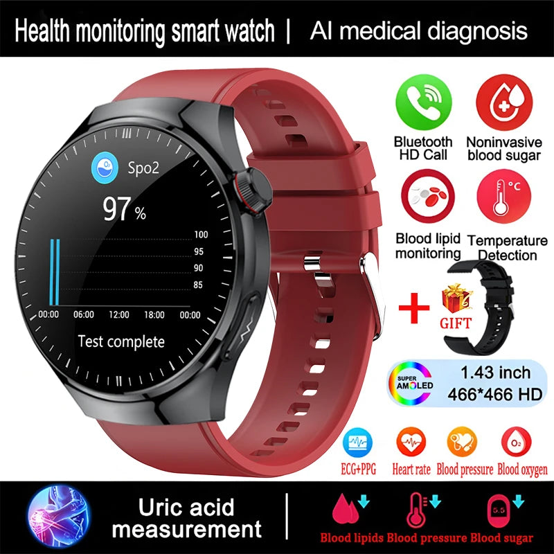 Medical Grade Smart Watch Men Women