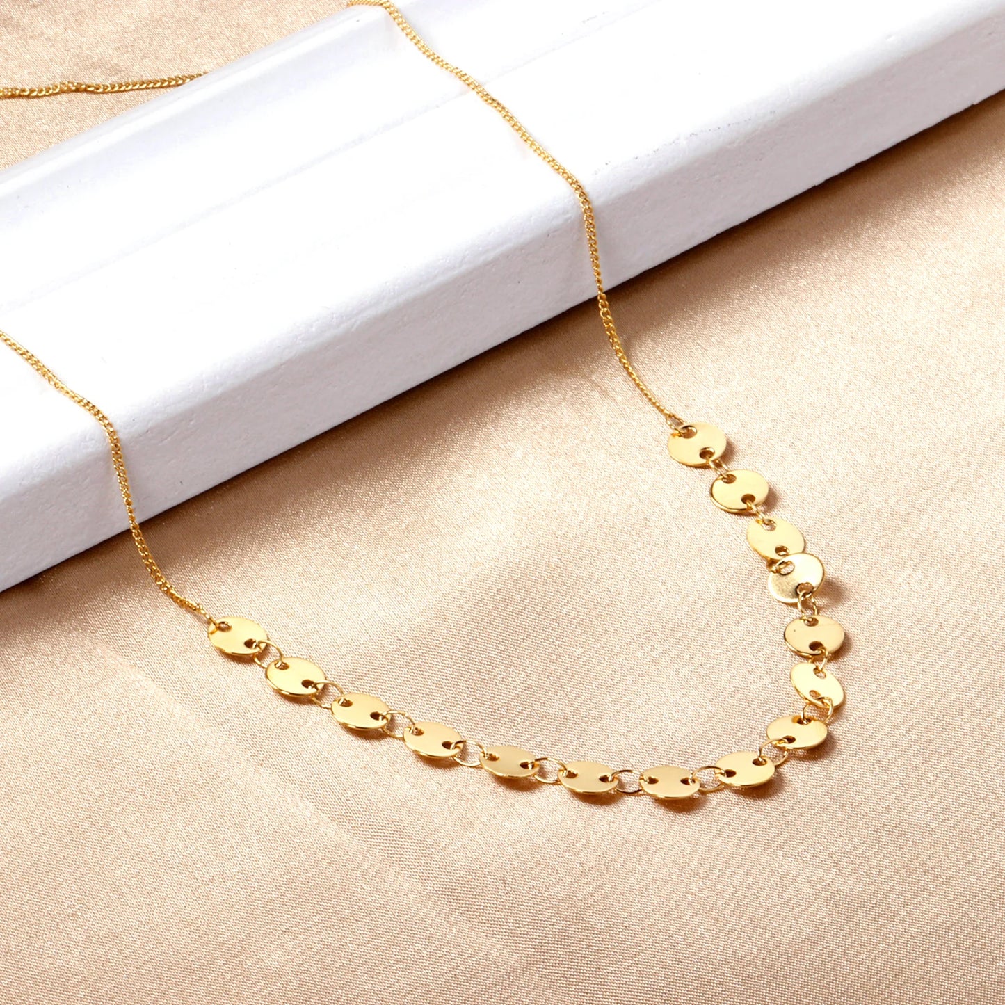 LUXUKISSKIDS Golden Chains Necklaces