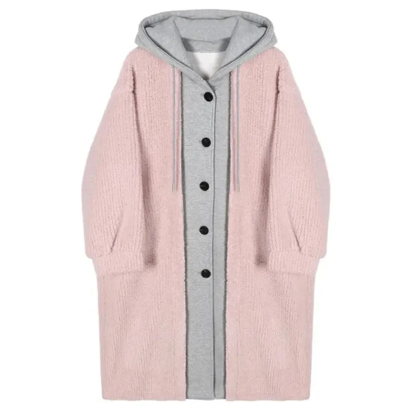 Korean Style Idle Long Cardigan Fashionable Autumn/winter