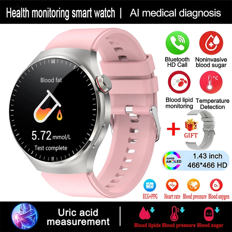 Medical Grade Smart Watch Men Women