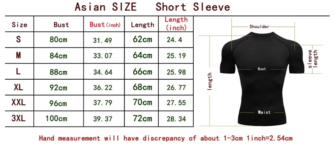 Anime Compression Shirt Men 2 in 1