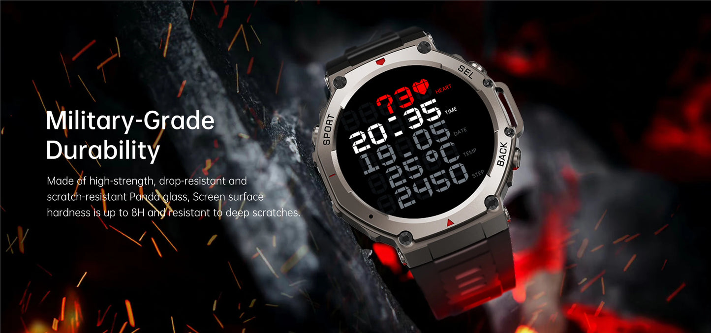 2025 NEW Built-in Dual-band GPS Smart Watch Men