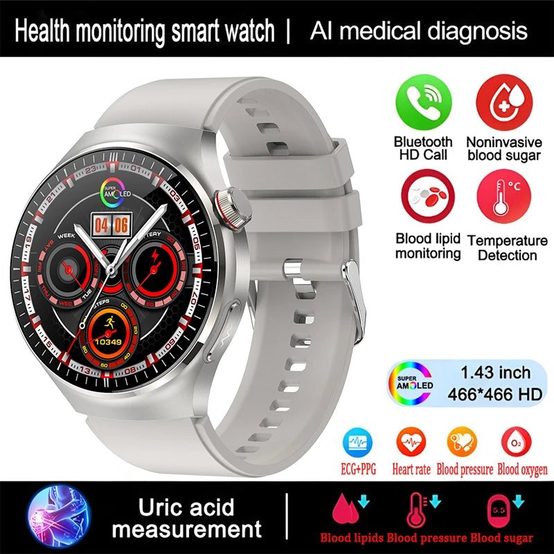 Medical Grade Smart Watch Men Women