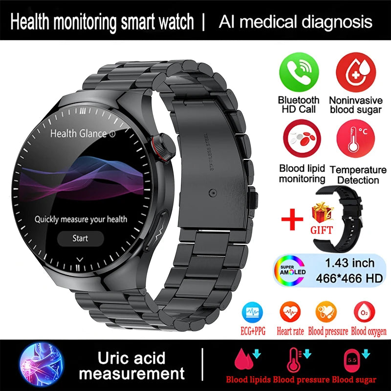 Medical Grade Smart Watch Men Women