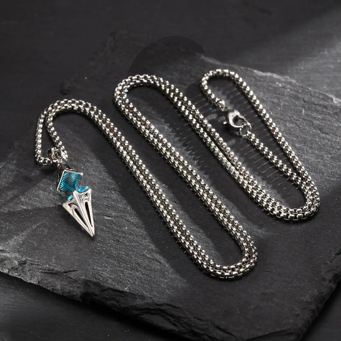 Stylish Blue Stone Necklaces for Men