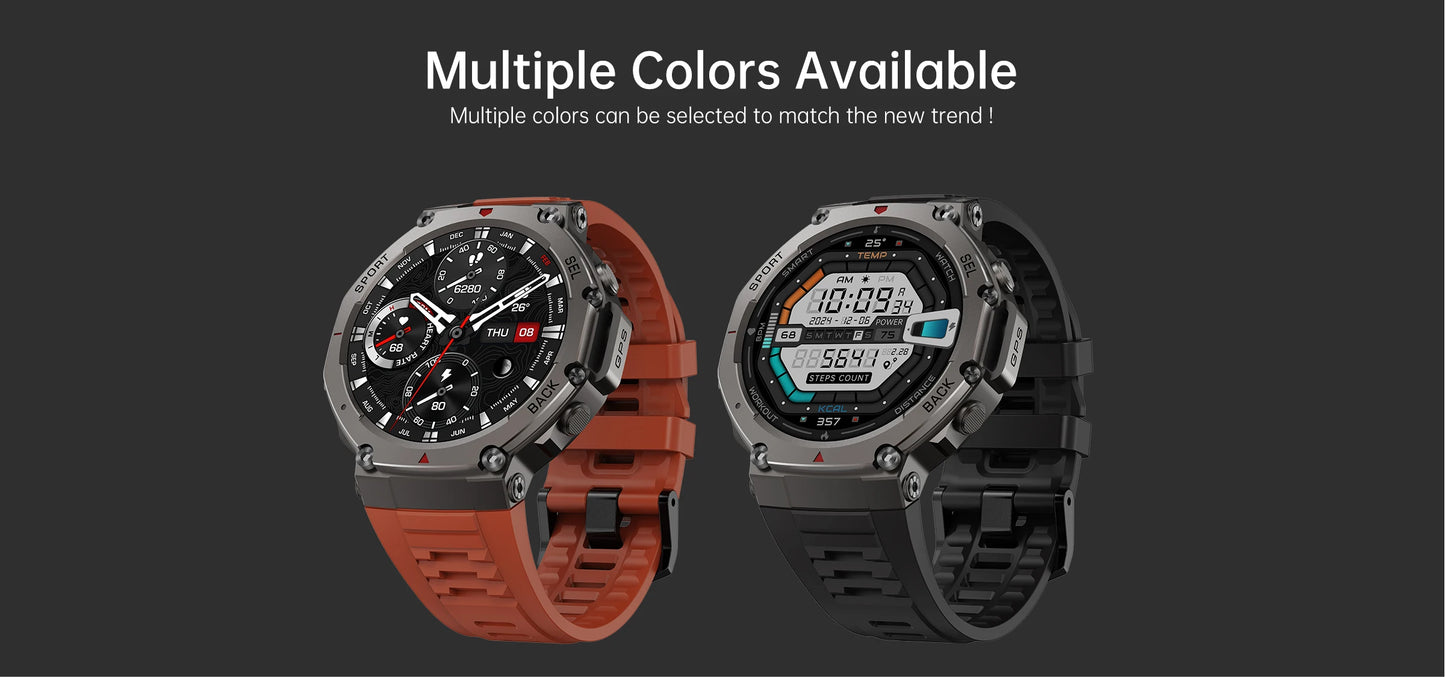 2025 NEW Built-in Dual-band GPS Smart Watch Men