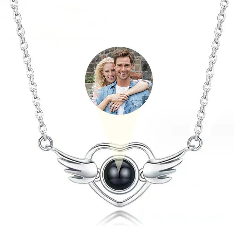 Custom Photo Necklace Projection