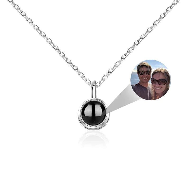 Custom Photo Necklace Projection