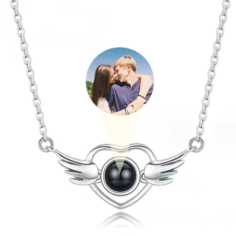 Custom Photo Necklace Projection