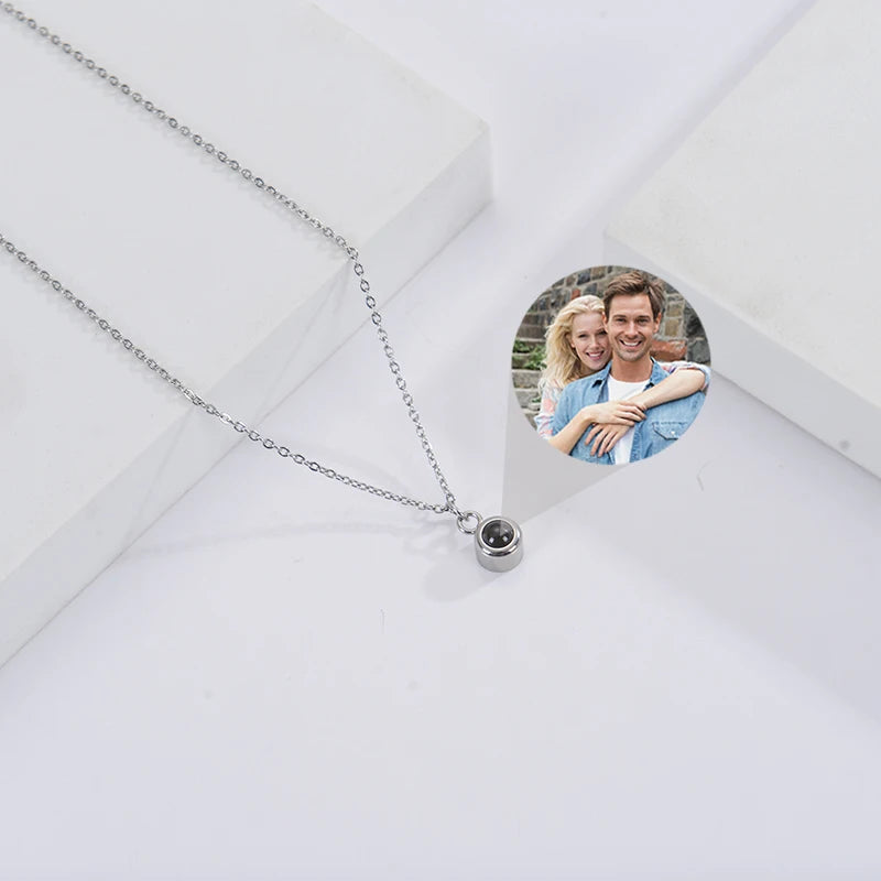 Custom Photo Necklace Projection