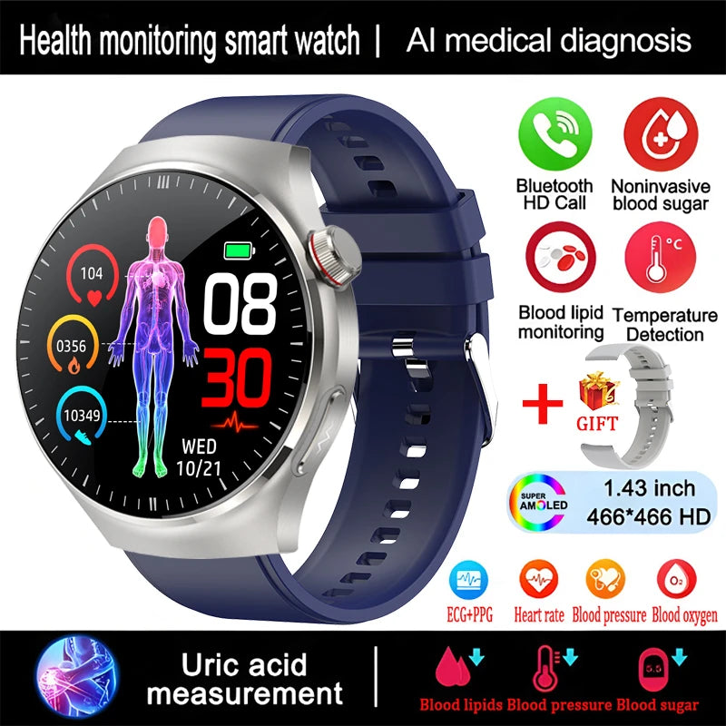 Medical Grade Smart Watch Men Women