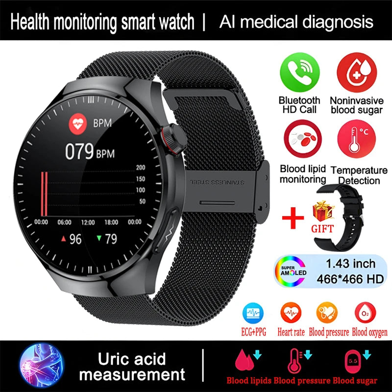 Medical Grade Smart Watch Men Women