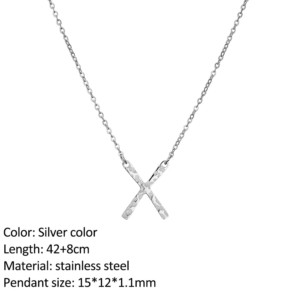 SUNIBI Fashion Stainless Steel Necklace for Woman