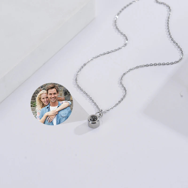 Custom Photo Necklace Projection