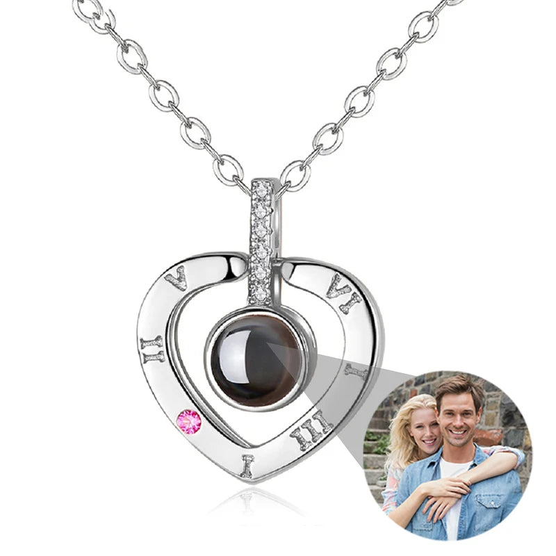 Custom Photo Necklace Projection