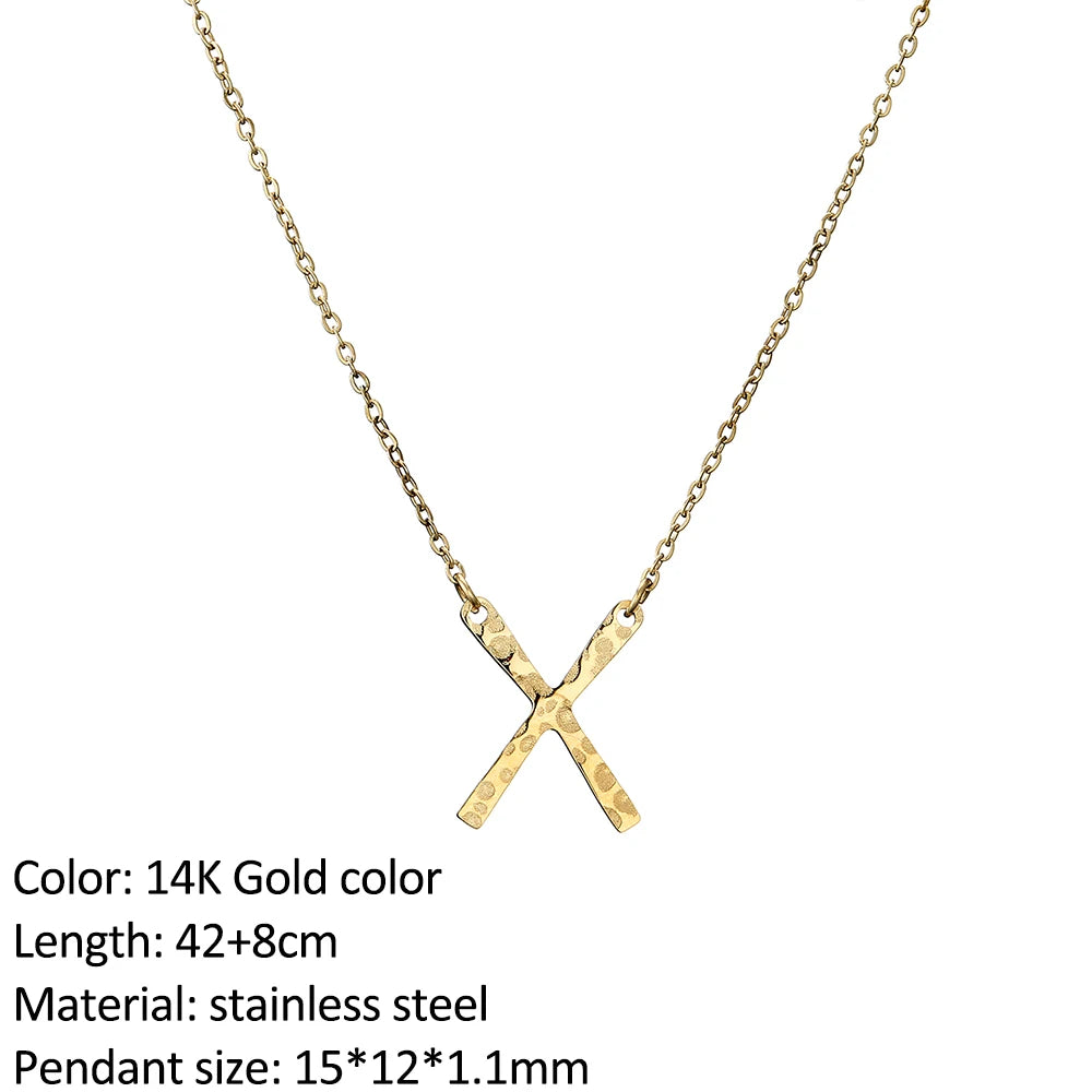 SUNIBI Fashion Stainless Steel Necklace for Woman