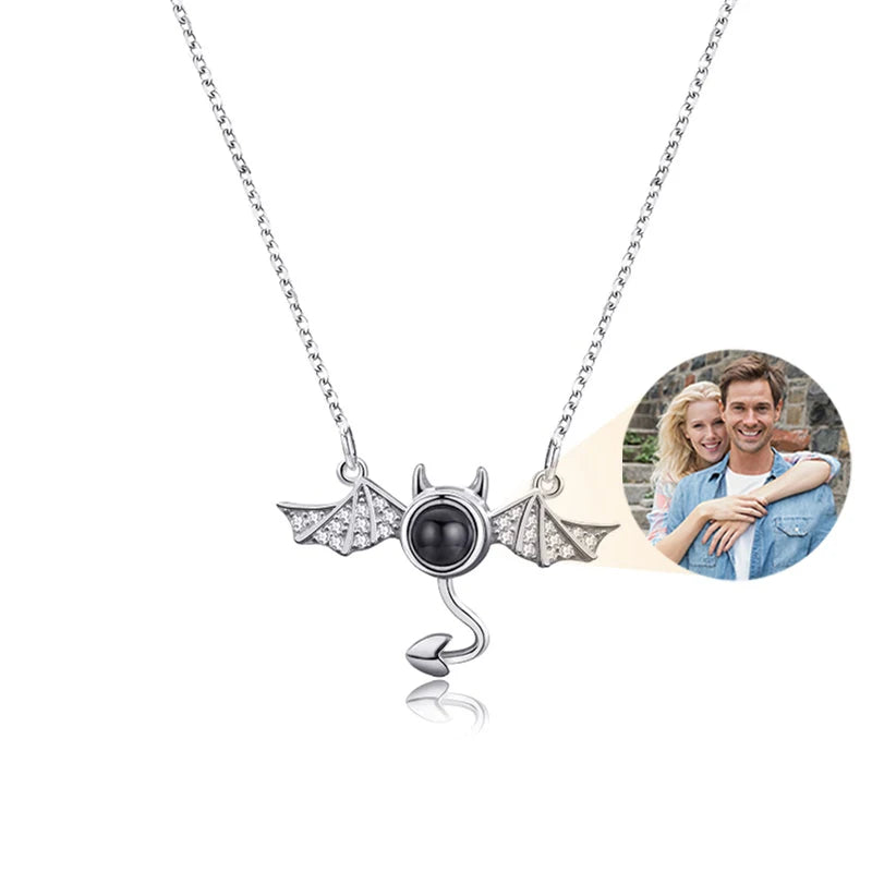 Custom Photo Necklace Projection